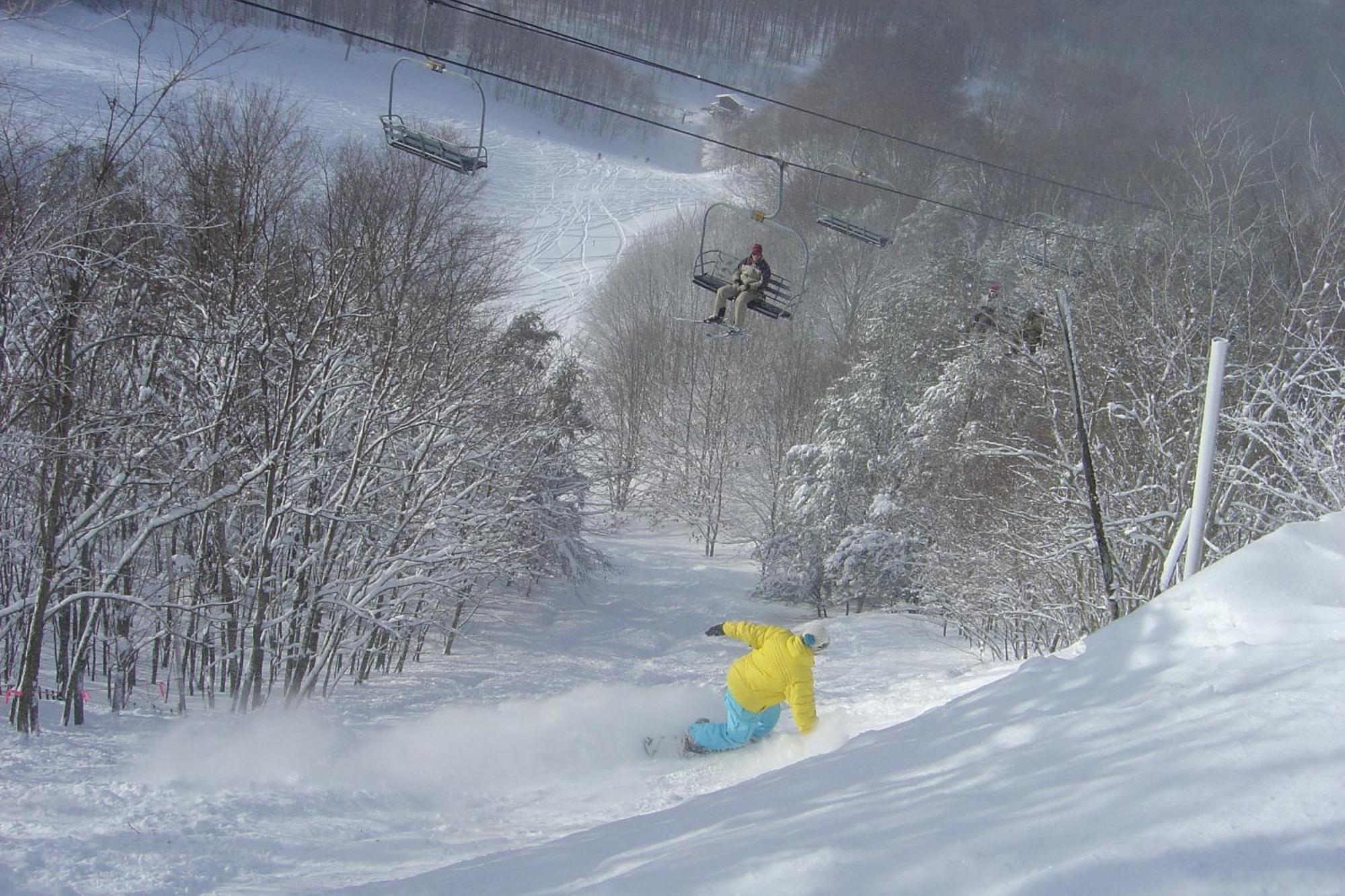 Caberfae Peaks Ski & Golf Resort Harrietta Exterior foto